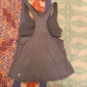 Lululemon tank with built in bra